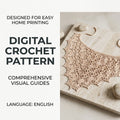 Lace Boho Head Wrap | Crochet Pattern PDF