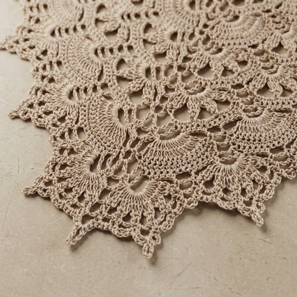 Lace Boho Head Wrap | Crochet Pattern PDF