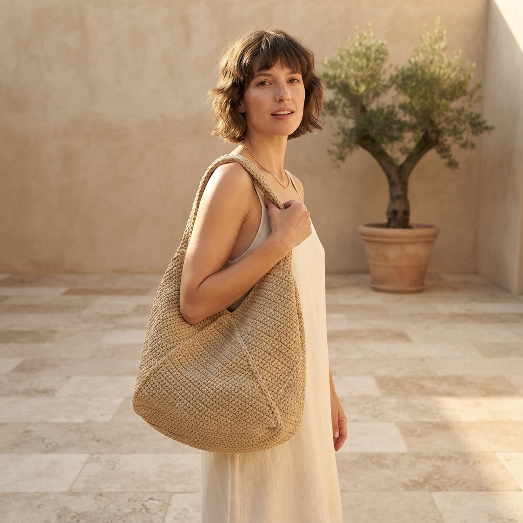 Handbag Summer Tote | Crochet Pattern PDF