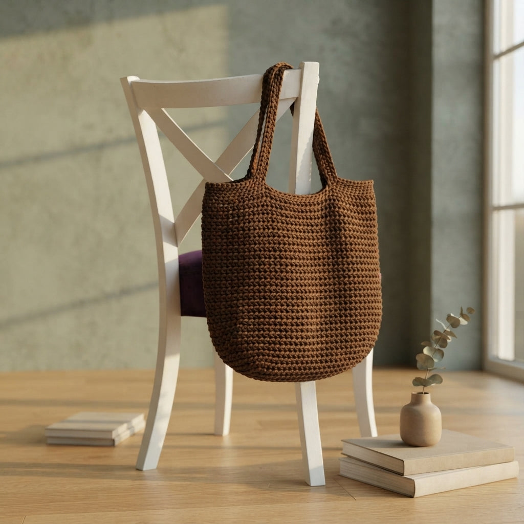 Shoulder Bag Market Bag Tote | Crochet Pattern PDF