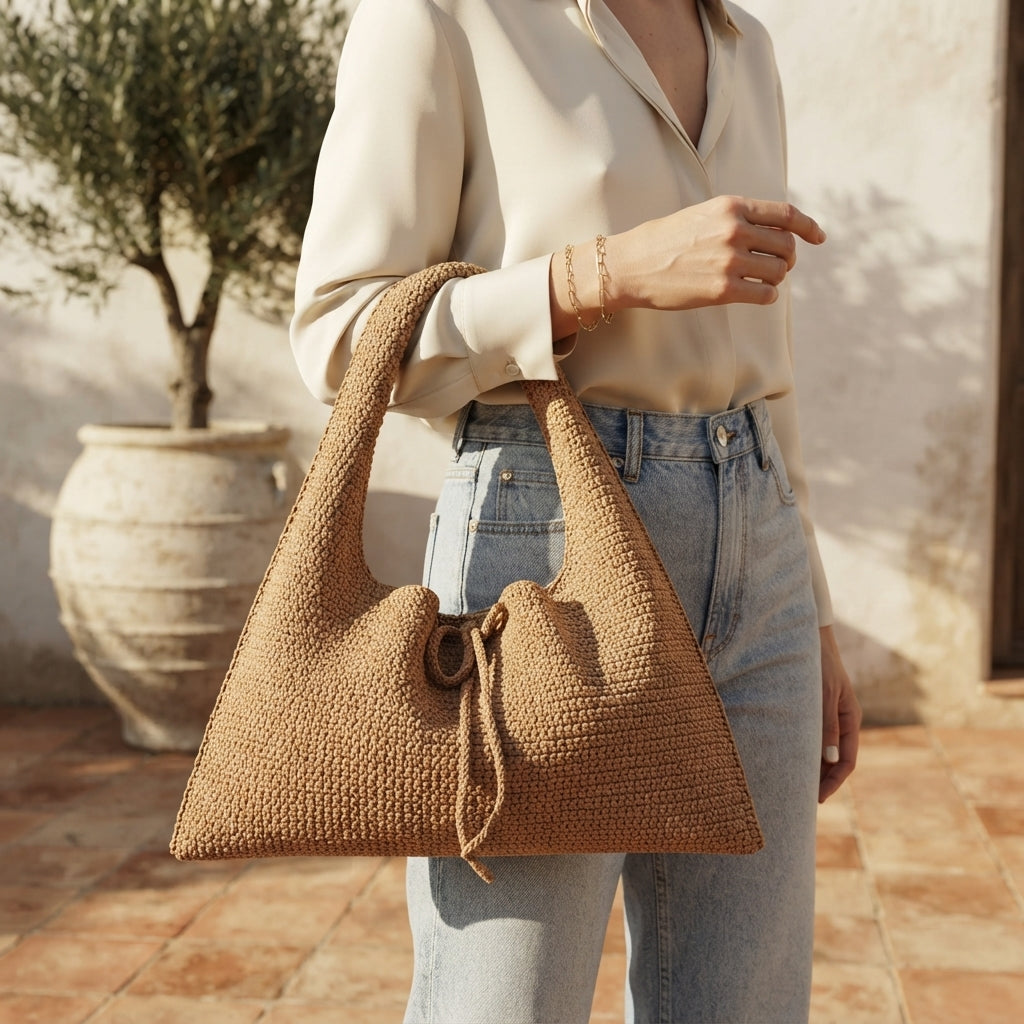 Shoulder Bag Purse Tote V3 | Crochet Pattern PDF