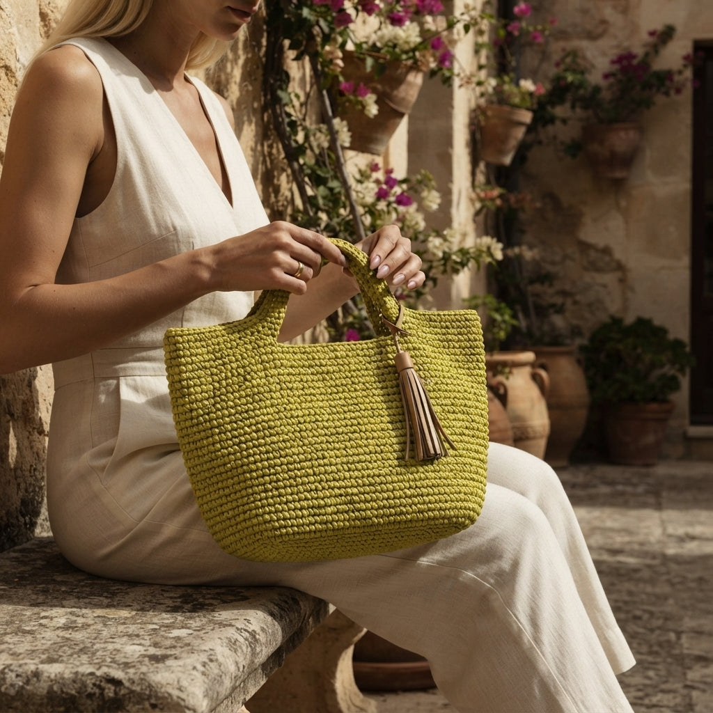 Purse Handbag Shoulder Bag V5 | Crochet Pattern PDF