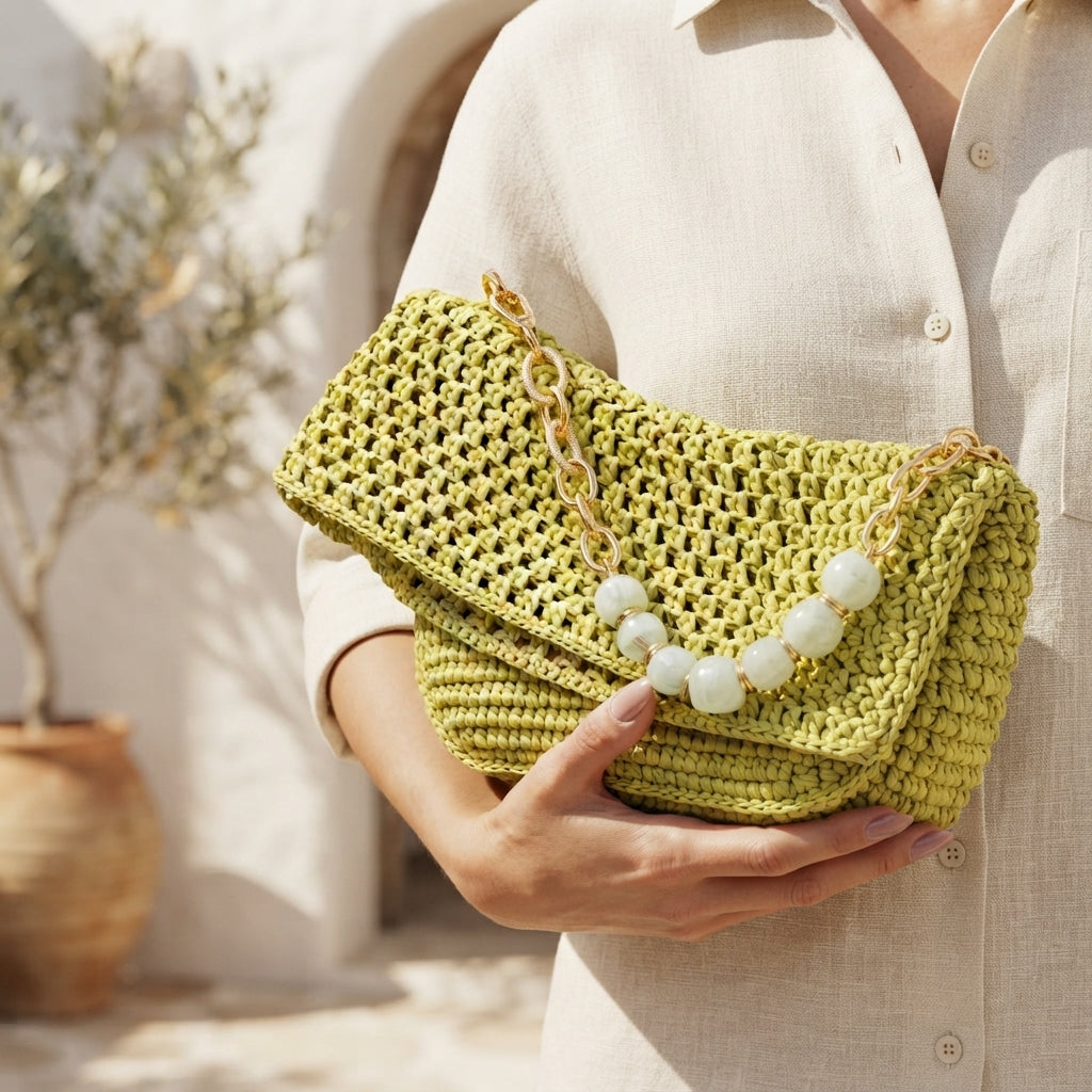 Purse Handbag Shoulder Bag V5 | Crochet Pattern PDF