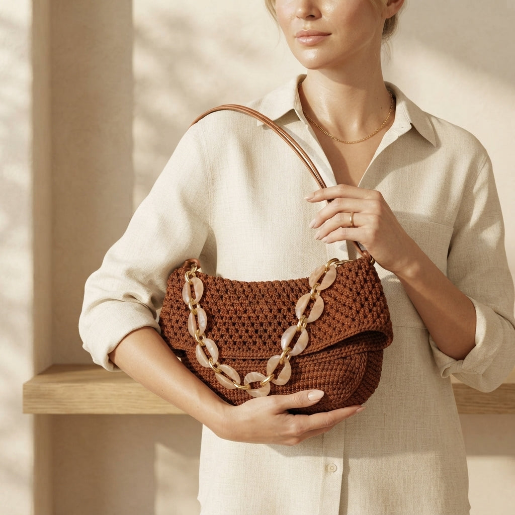 Purse Handbag Shoulder Bag V5 | Crochet Pattern PDF