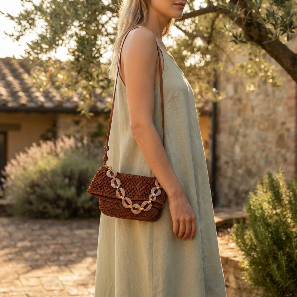 Purse Handbag Shoulder Bag V5 | Crochet Pattern PDF