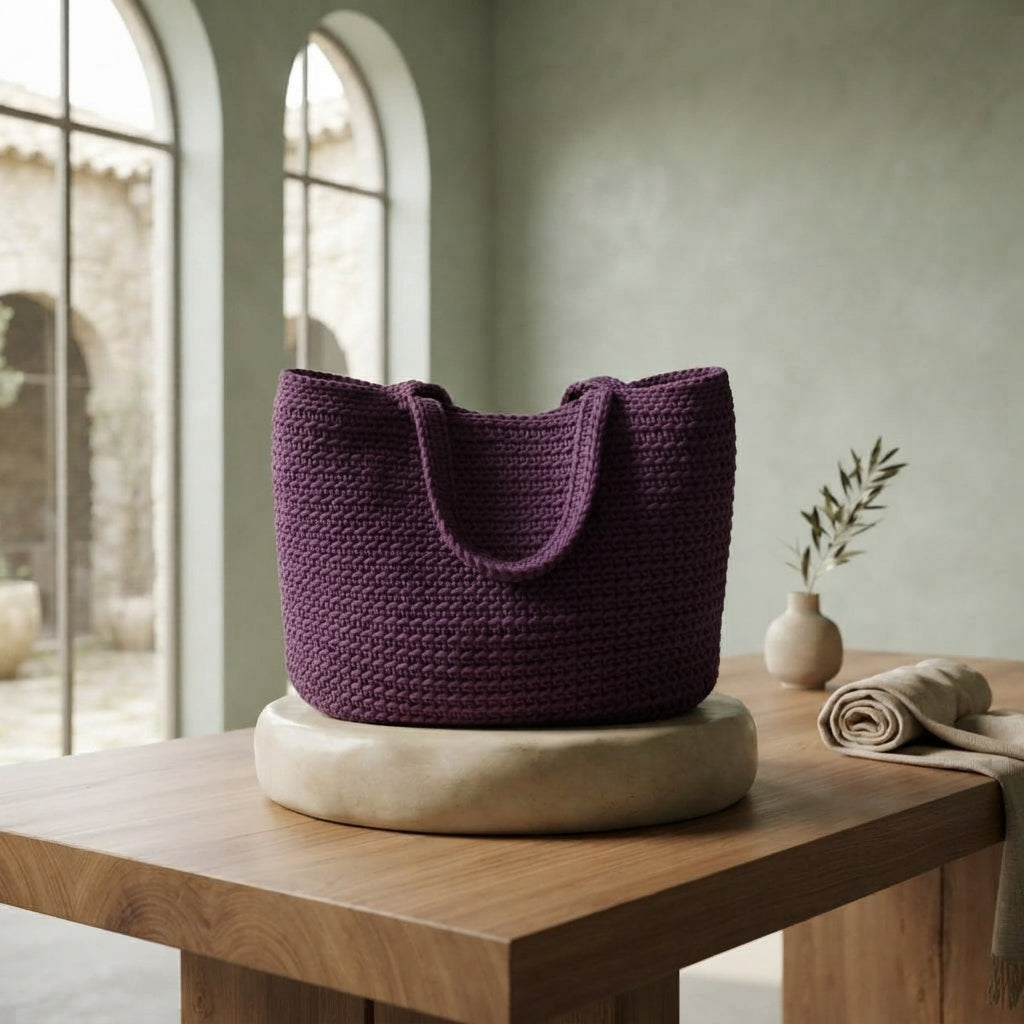 Shoulder Bag Market Bag Tote | Crochet Pattern PDF