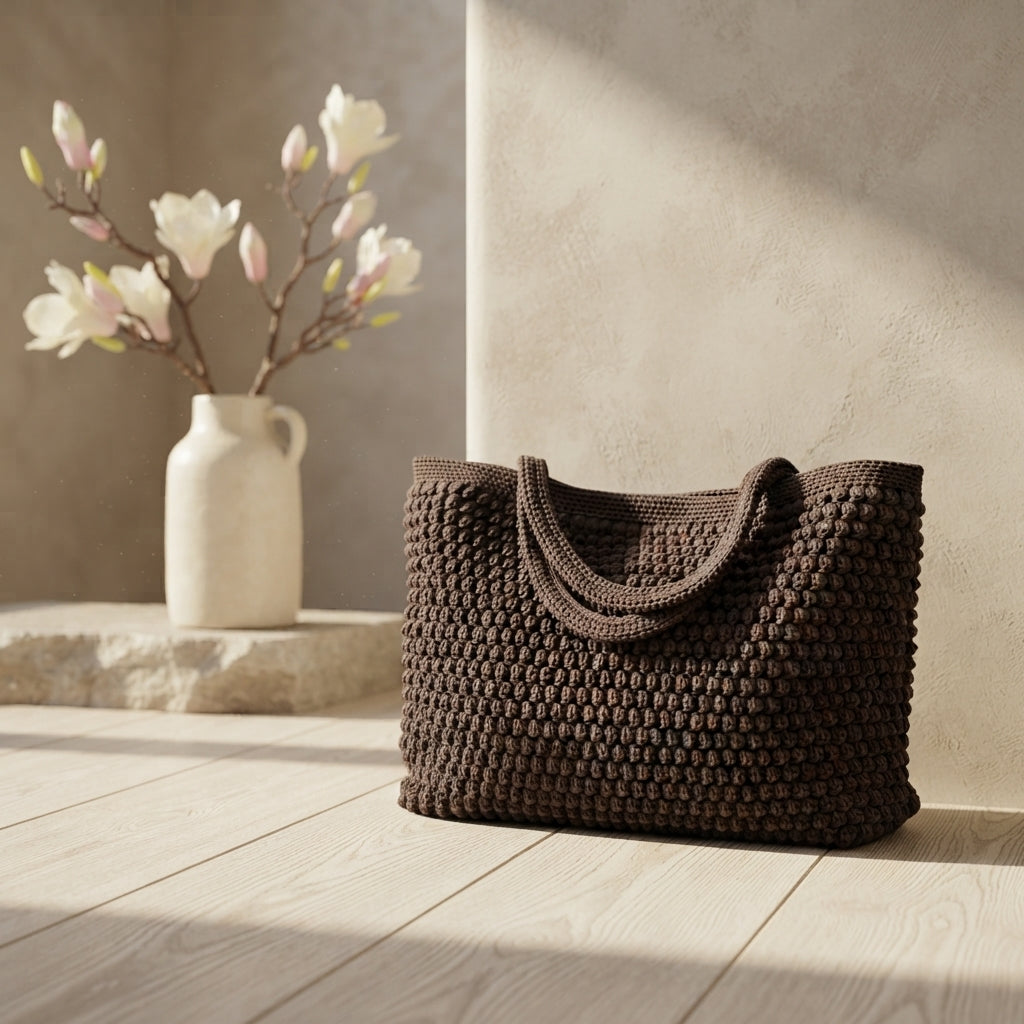 Shoulder Bag Beach Bag Tote V2 | Crochet Pattern PDF