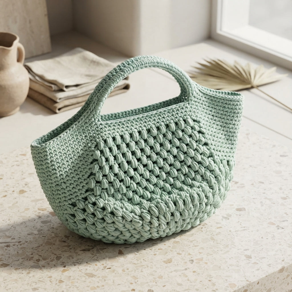 Beach Bag Purse Tote V3 | Crochet Pattern PDF