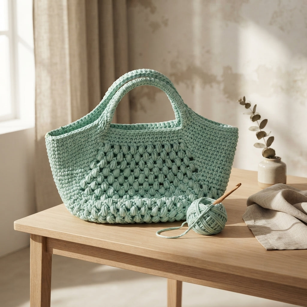 Beach Bag Purse Tote V3 | Crochet Pattern PDF