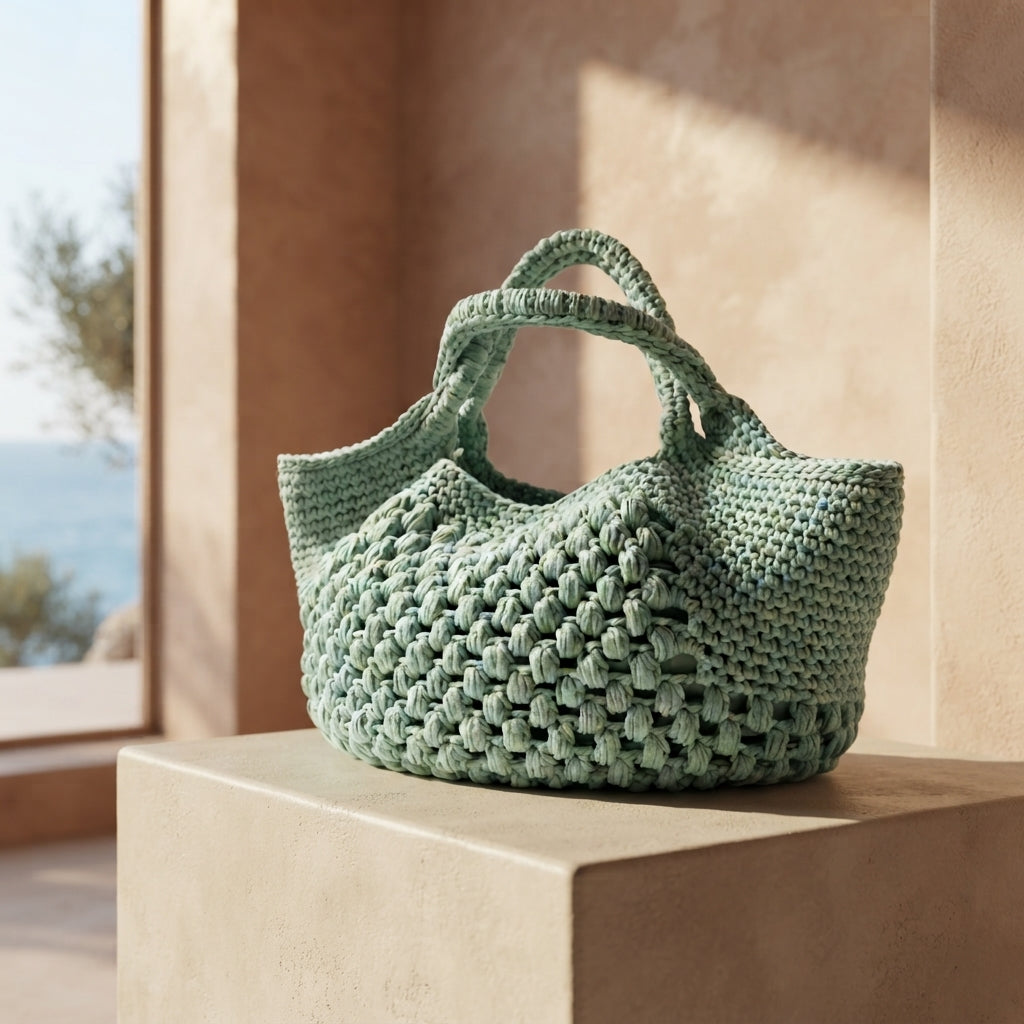 Beach Bag Purse Tote V3 | Crochet Pattern PDF