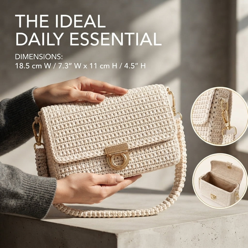 Purse Handbag Crossbody V2 | Crochet Pattern PDF