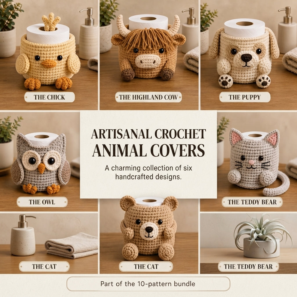 Giant Amigurumi Library | 10+ Pattern Collection
