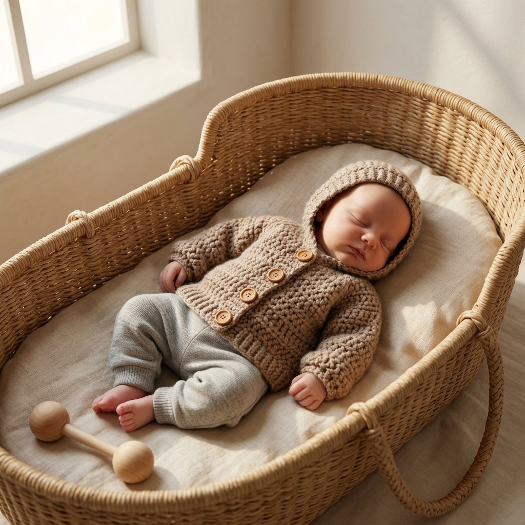 Star Stitch Baby Cardigan Star Stitch v2 | Crochet Pattern PDF