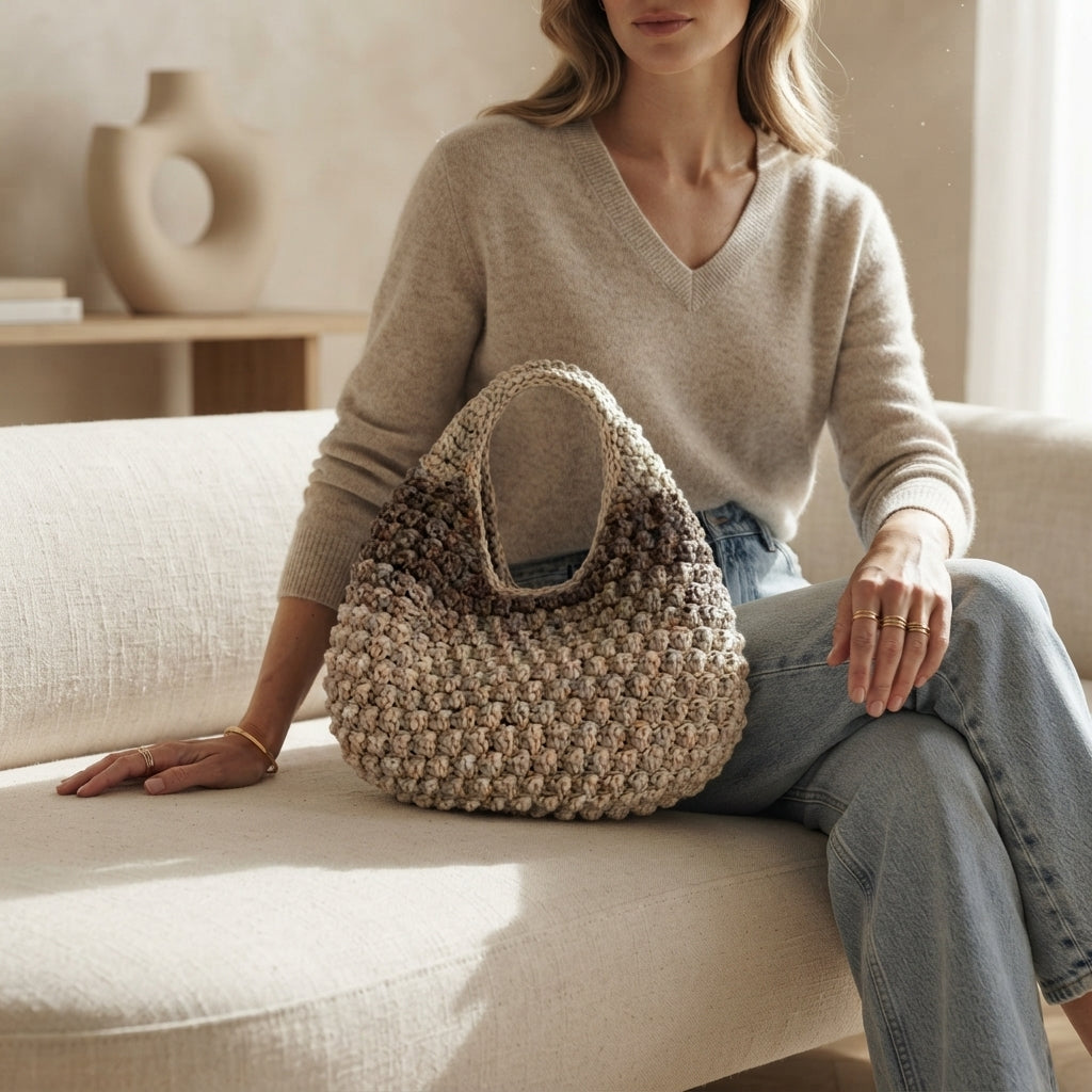 Purse Handbag Beach Bag V9 | Crochet Pattern PDF