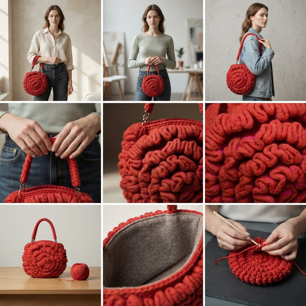 Boho Vintage Pouch V2 | Crochet Pattern PDF