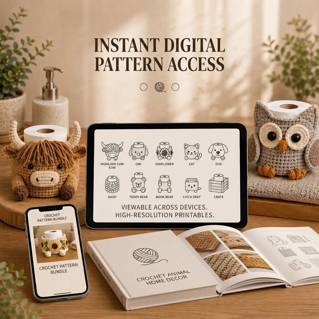 Giant Amigurumi Library | 10+ Pattern Collection