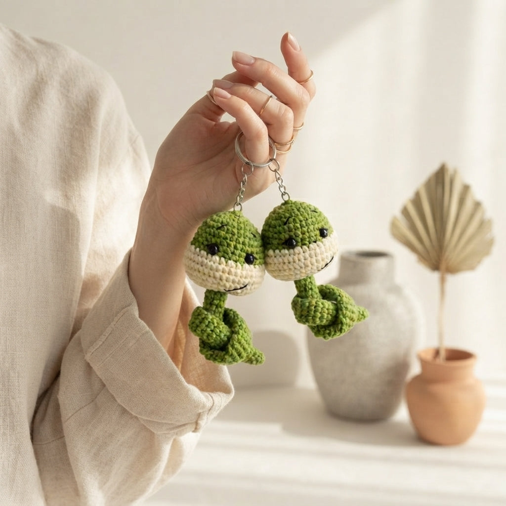 Cute Keychain Keyring | Amigurumi PDF Guide
