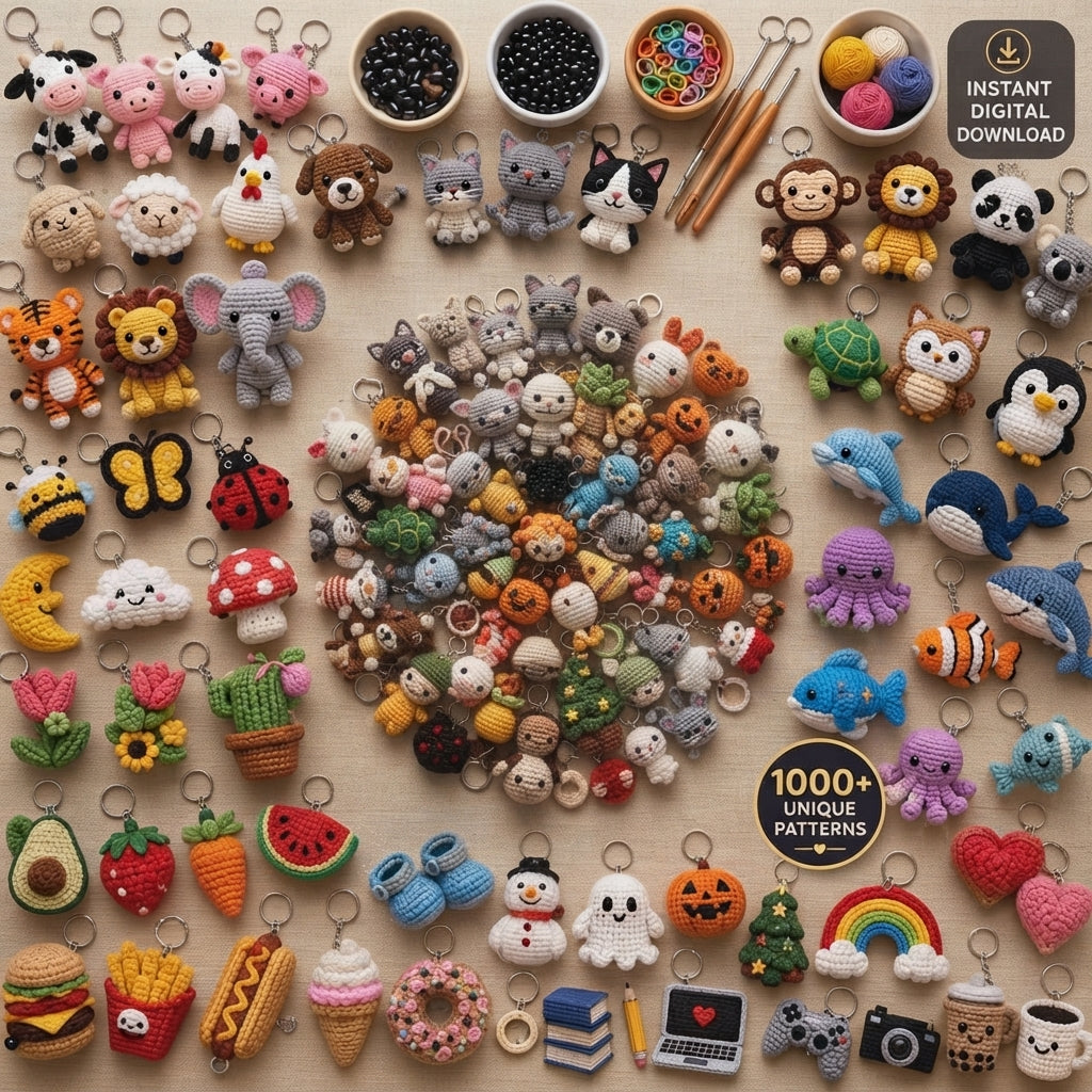 Giant Amigurumi Library | 1000+ Pattern Collection