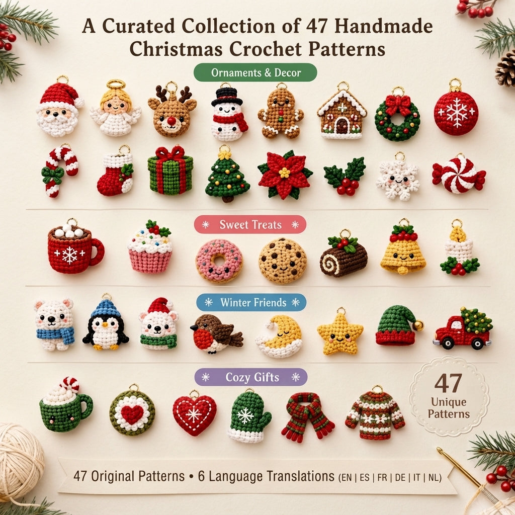 Tiny Keychain Charm | Crochet Pattern Download