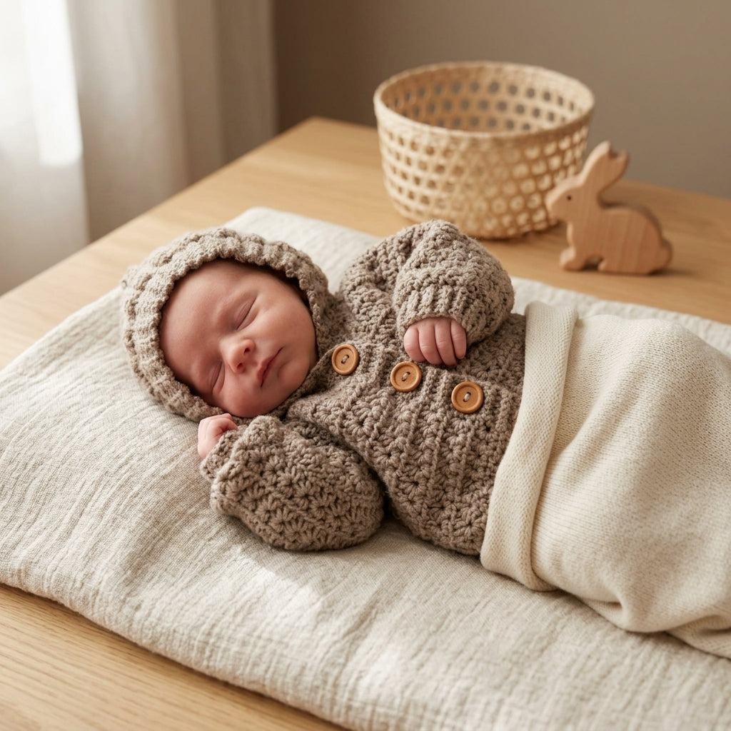 Star Stitch Baby Cardigan Star Stitch v2 | Crochet Pattern PDF