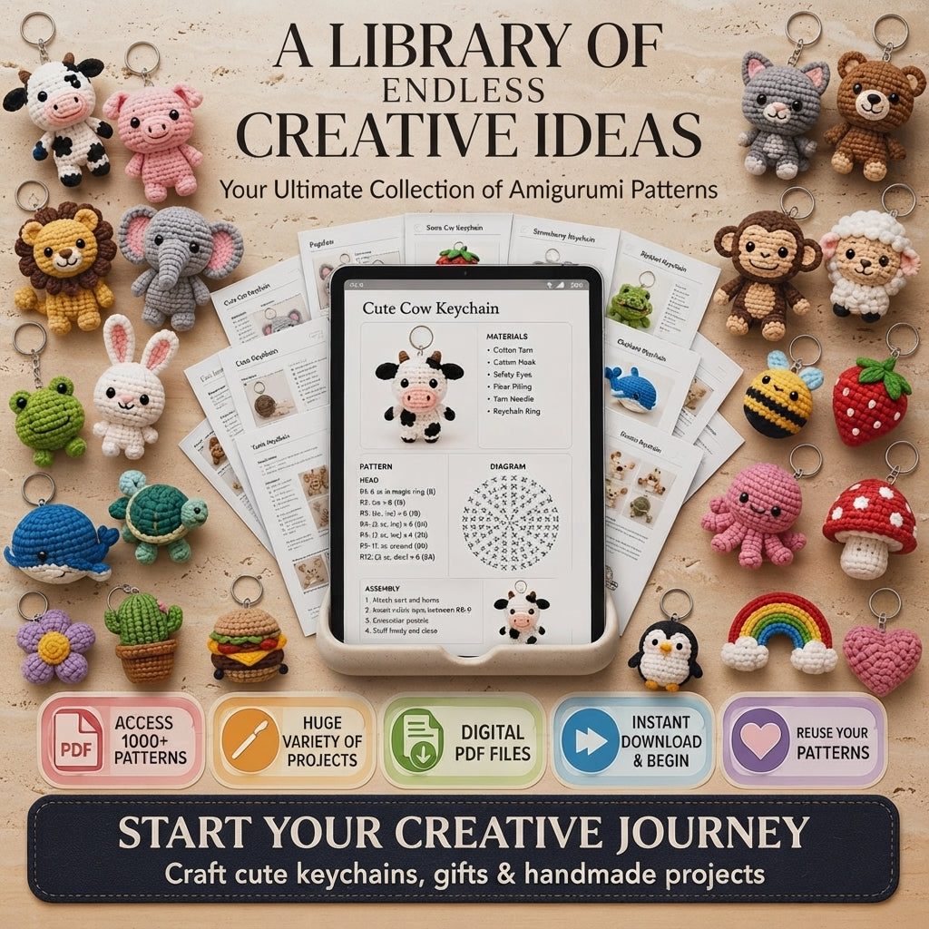Giant Amigurumi Library | 1000+ Pattern Collection
