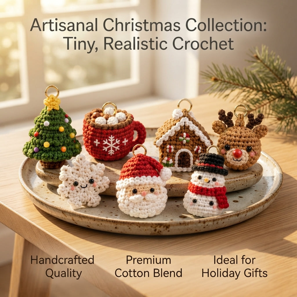 Tiny Keychain Charm | Crochet Pattern Download
