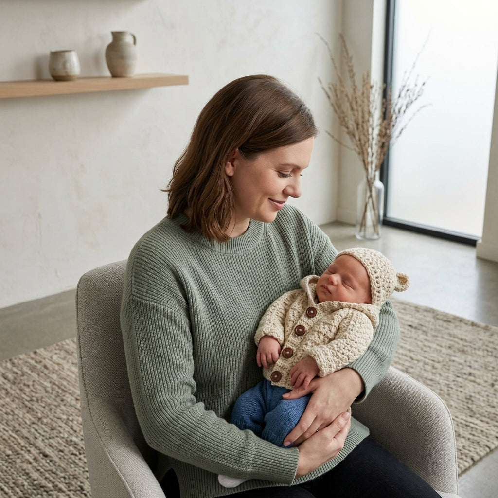 Star Stitch Baby Cardigan Star Stitch v2 | Crochet Pattern PDF