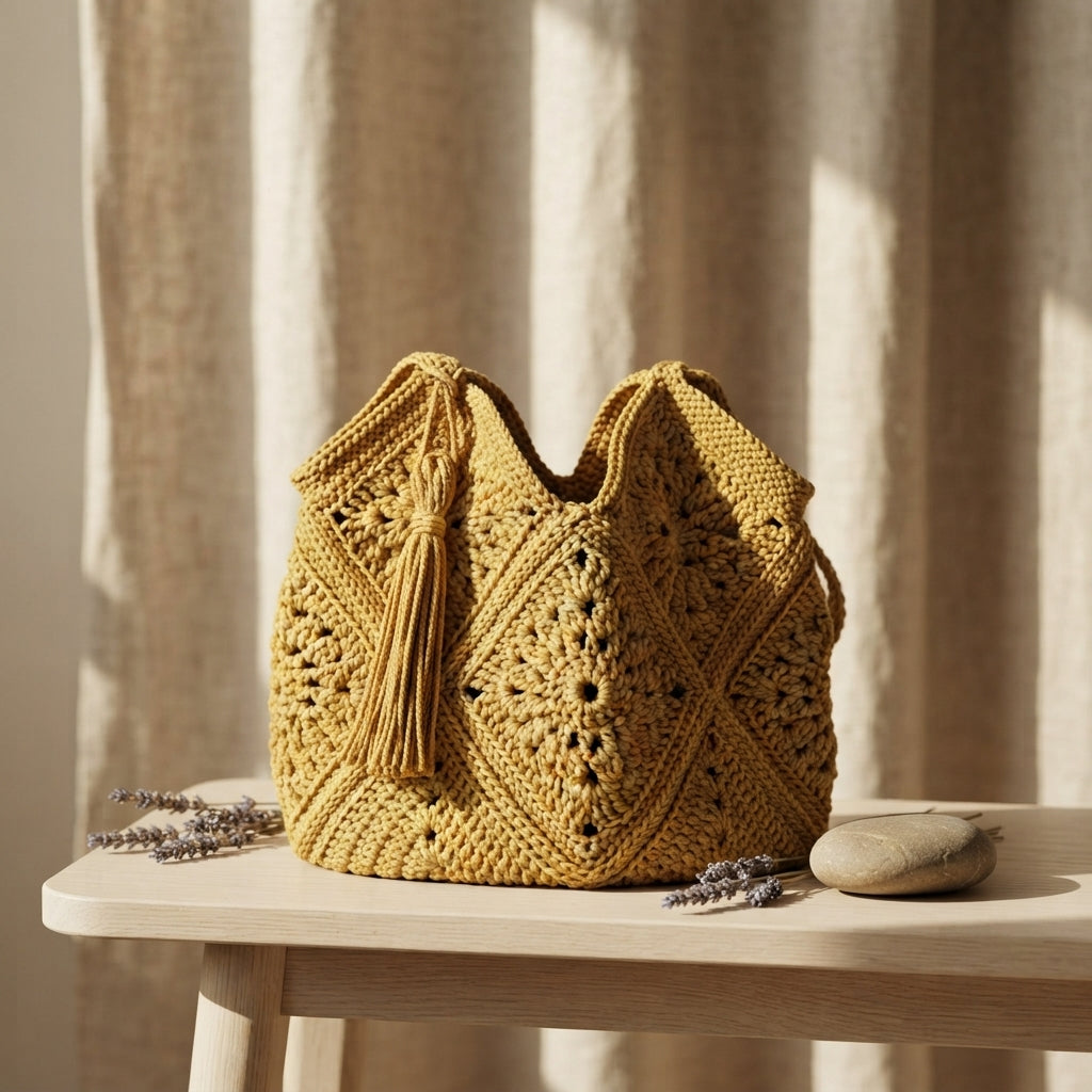 Market Bag Tote | Crochet Pattern PDF