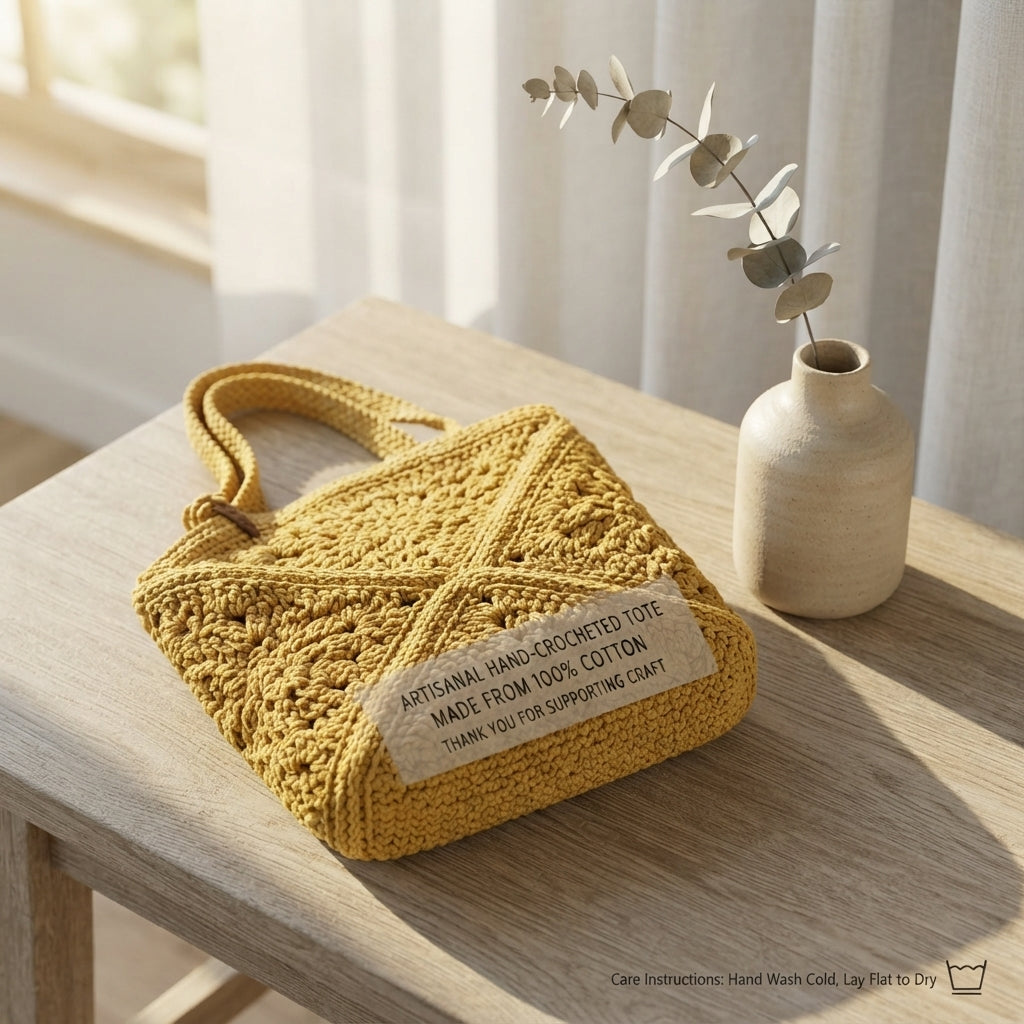 Market Bag Tote | Crochet Pattern PDF