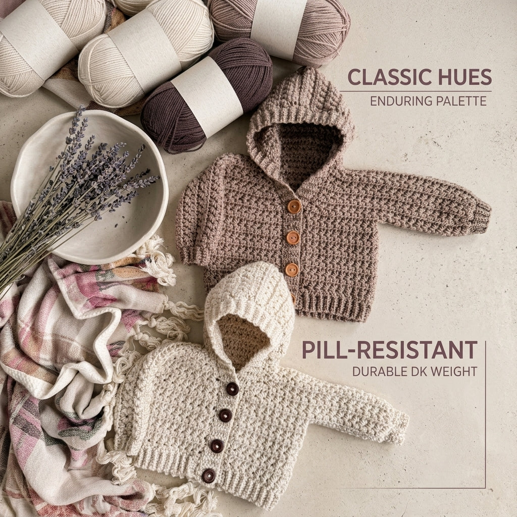 Star Stitch Baby Cardigan Star Stitch v2 | Crochet Pattern PDF