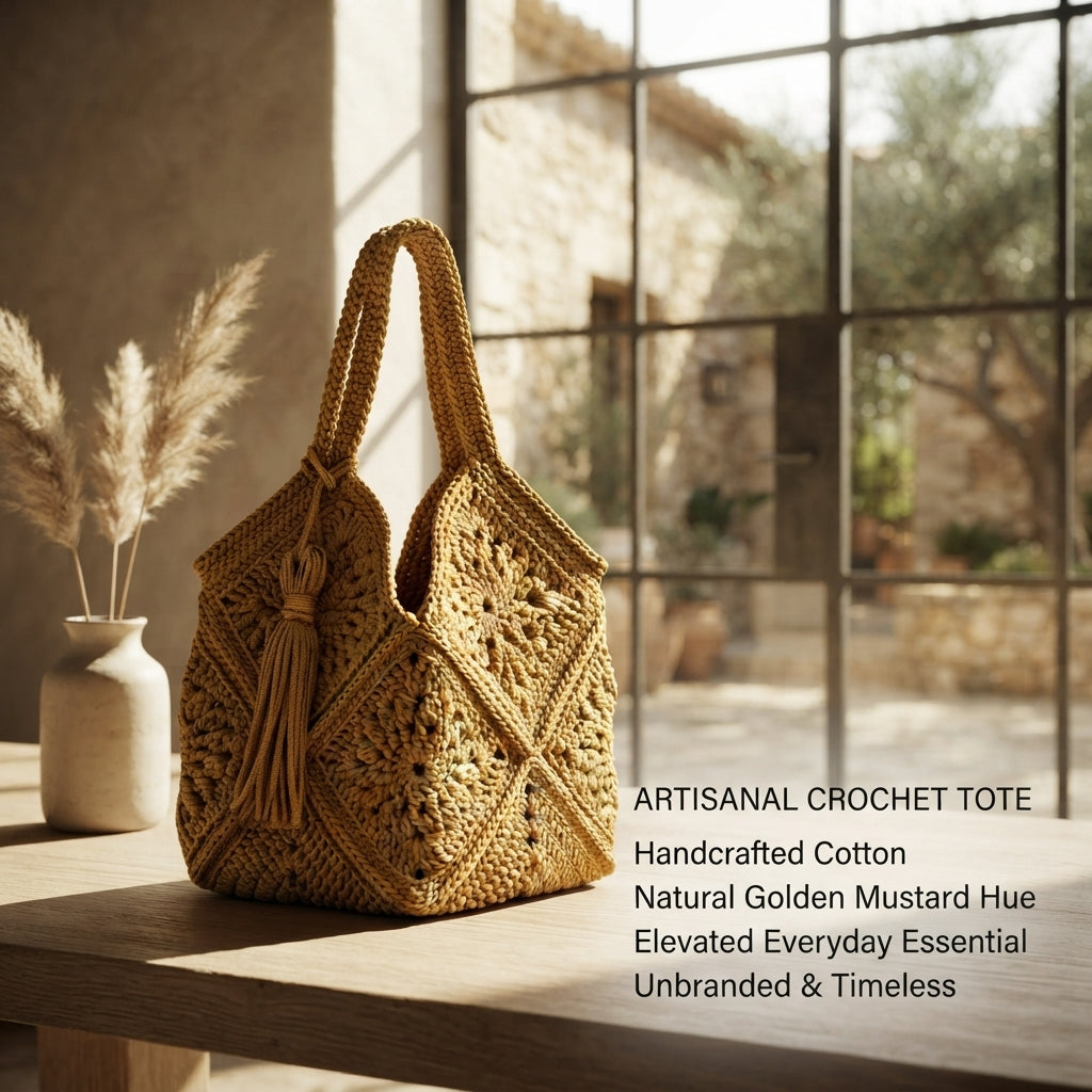 Market Bag Tote | Crochet Pattern PDF