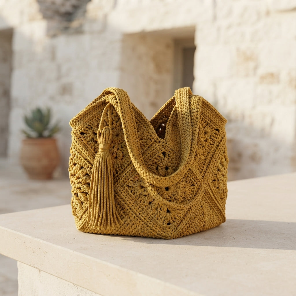 Market Bag Tote | Crochet Pattern PDF