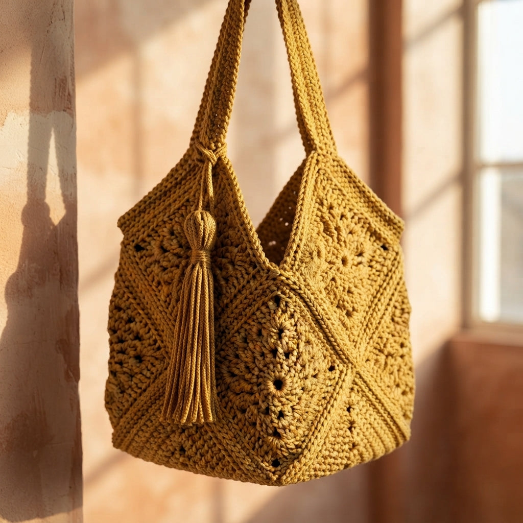 Market Bag Tote | Crochet Pattern PDF