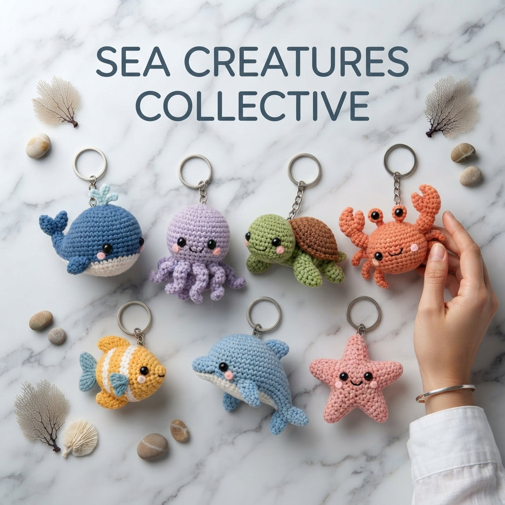 Giant Amigurumi Bundle | 130+ Keychain PDFs
