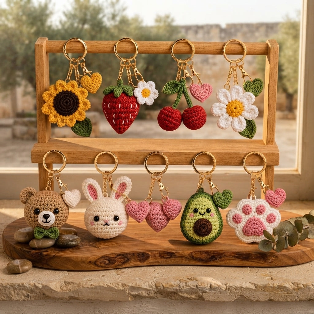 Giant Amigurumi Bundle | 9+ Keychain PDFs