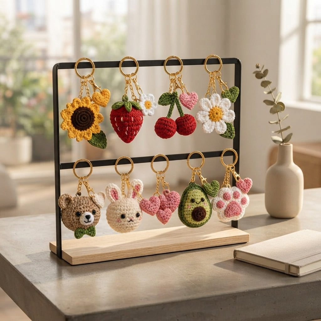 Giant Amigurumi Bundle | 9+ Keychain PDFs