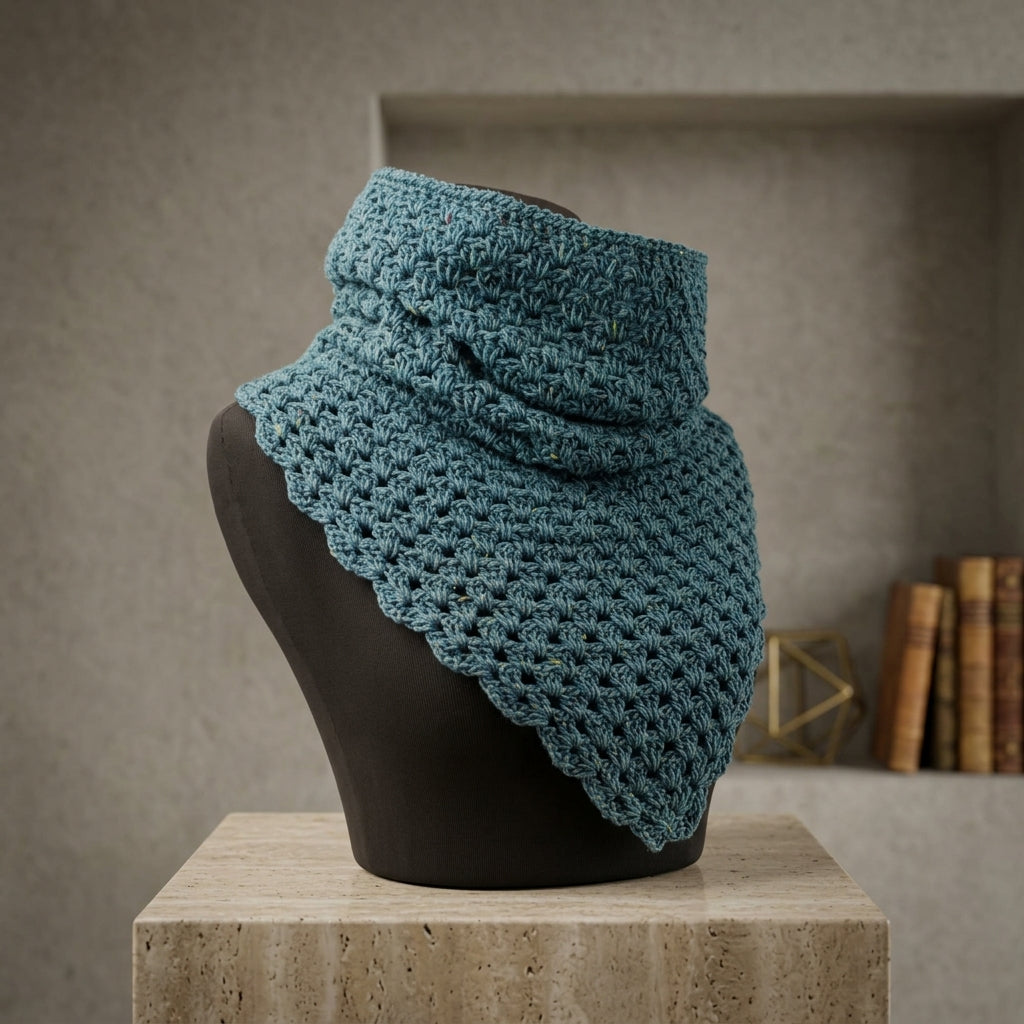 Granny Stitch Coty Cowl | Crochet Pattern PDF