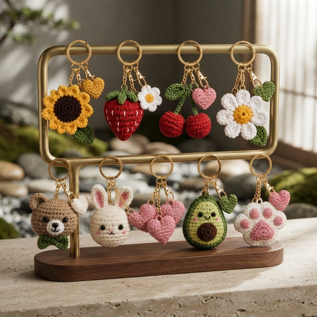 Giant Amigurumi Bundle | 9+ Keychain PDFs