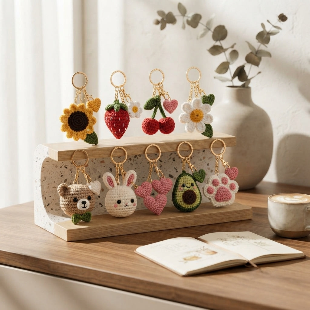 Giant Amigurumi Bundle | 9+ Keychain PDFs
