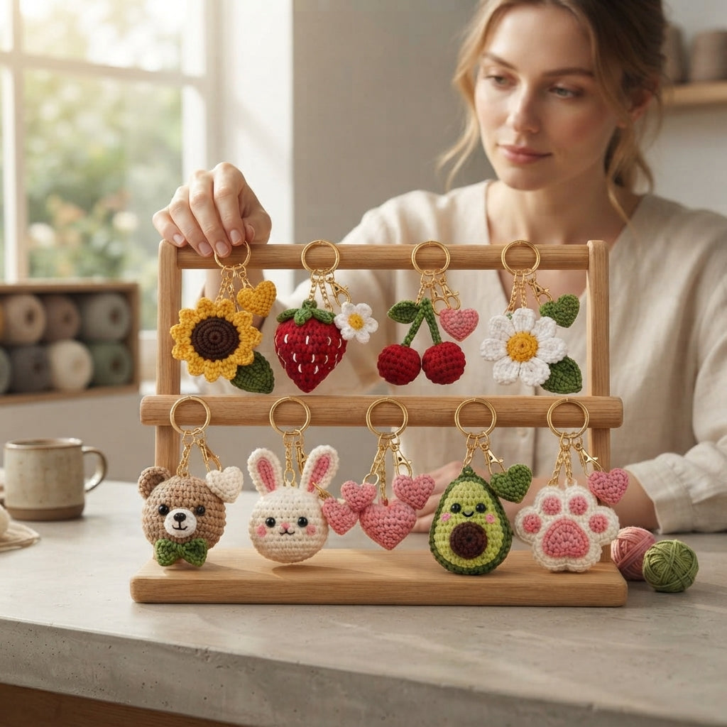 Giant Amigurumi Bundle | 9+ Keychain PDFs