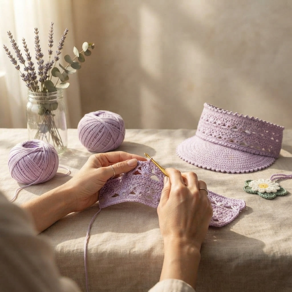 Pretty Sun Hat | Crochet Summer Pattern