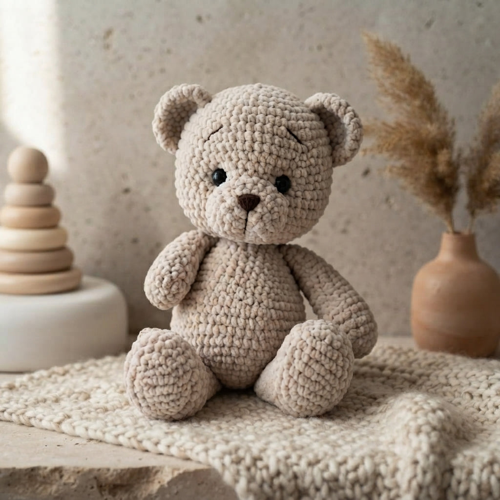 Charming Teddy Bear Companion | Crochet Pattern PDF