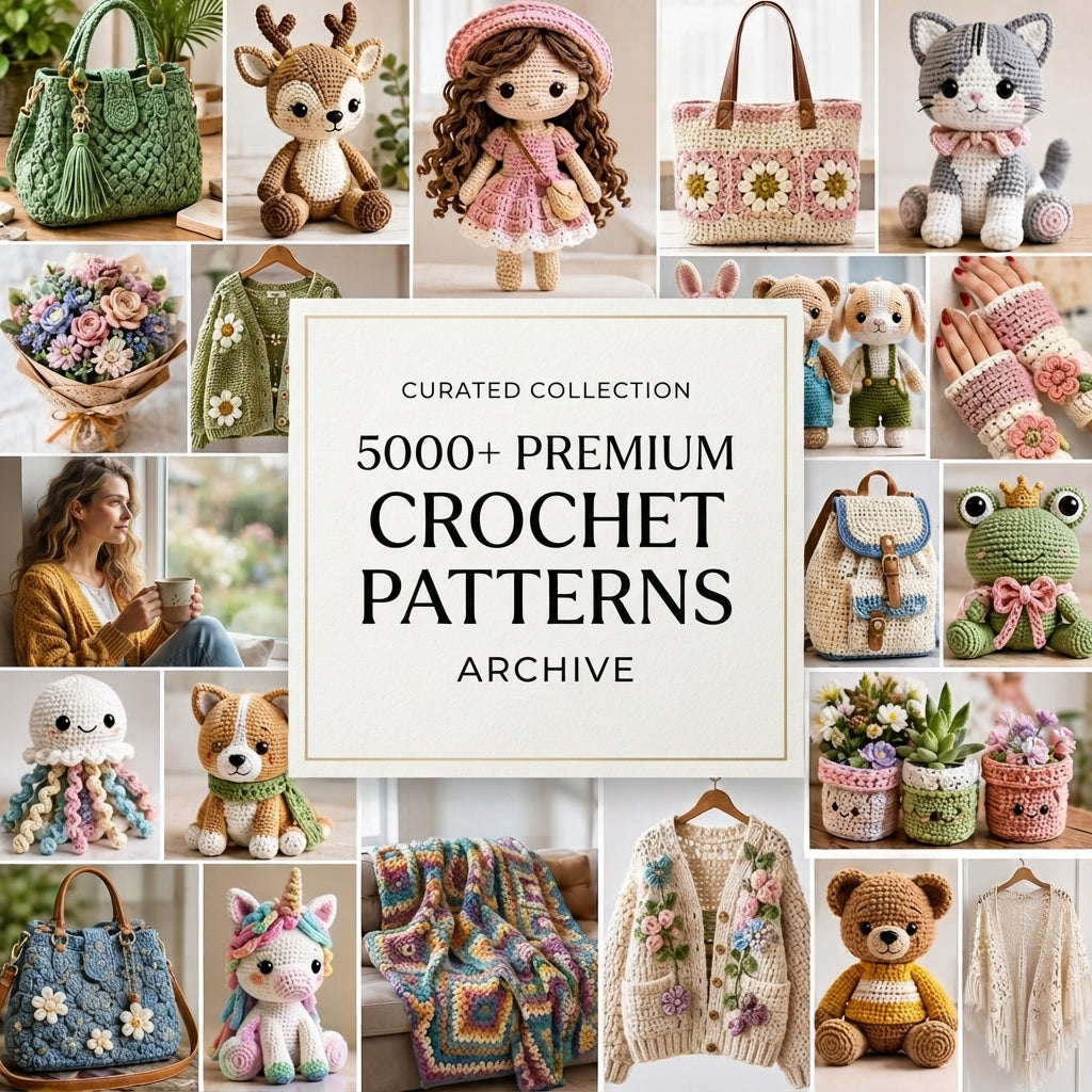 Mega Amigurumi Collection | 5000+ Crochet Patterns PDF
