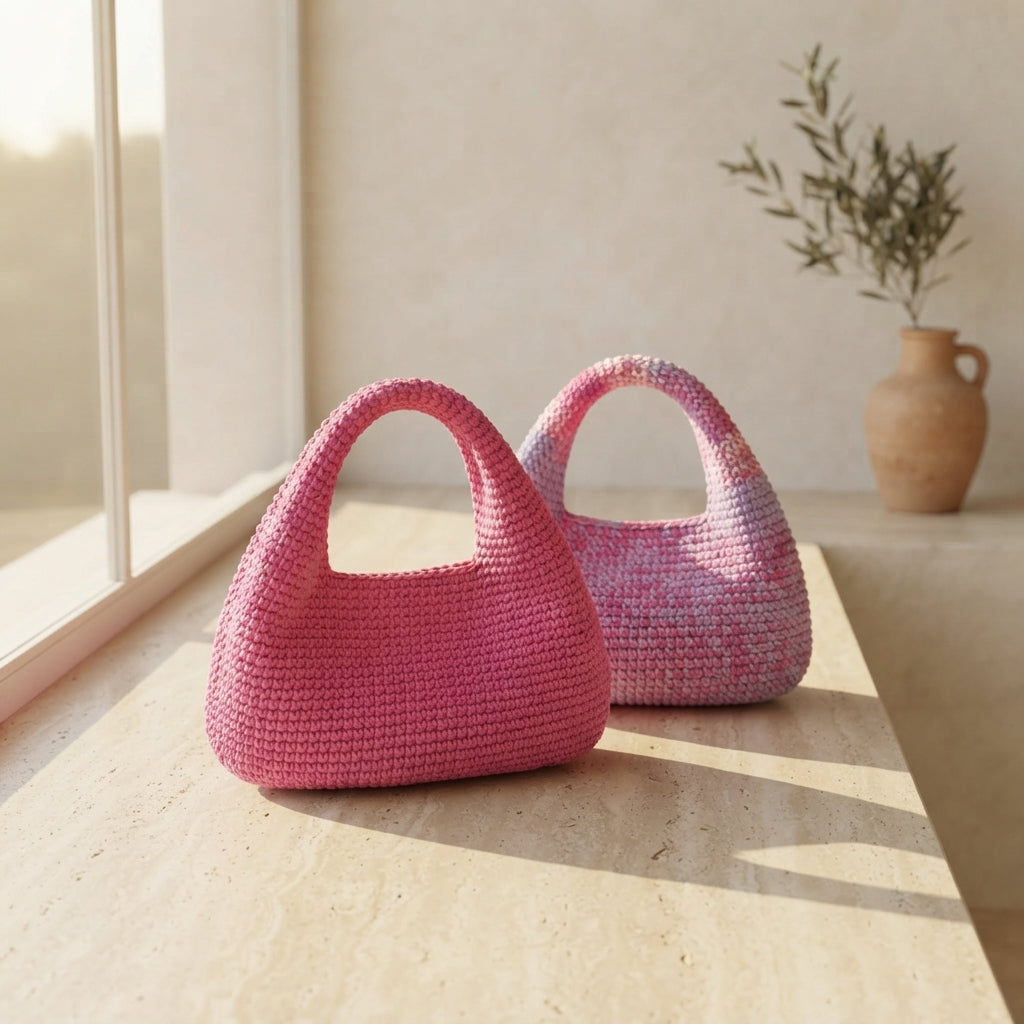 Purse Handbag Shoulder Bag | Crochet Pattern PDF