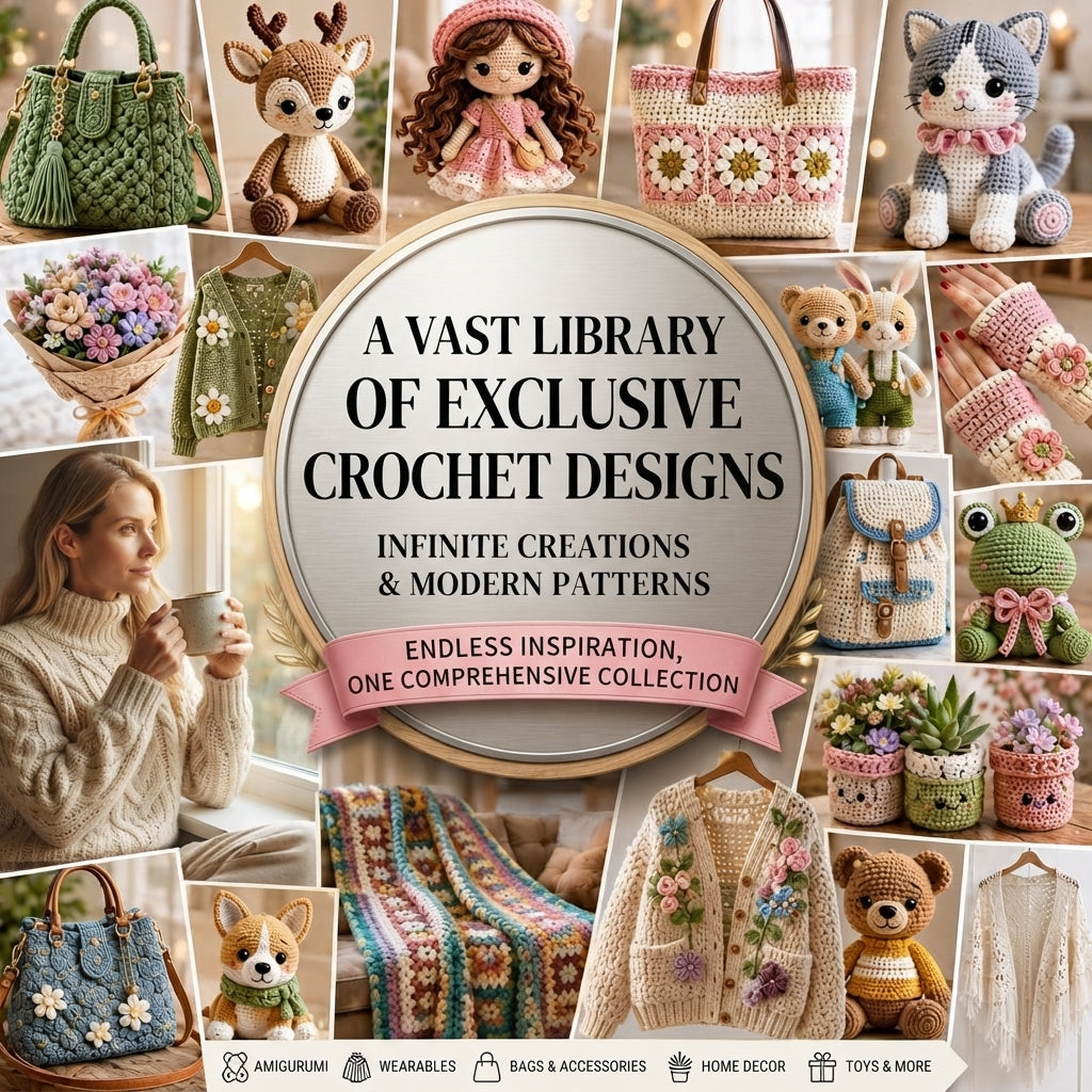 Mega Amigurumi Collection | 5000+ Crochet Patterns PDF