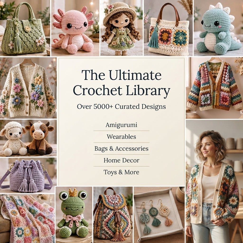Mega Amigurumi Collection | 5000+ Crochet Patterns PDF