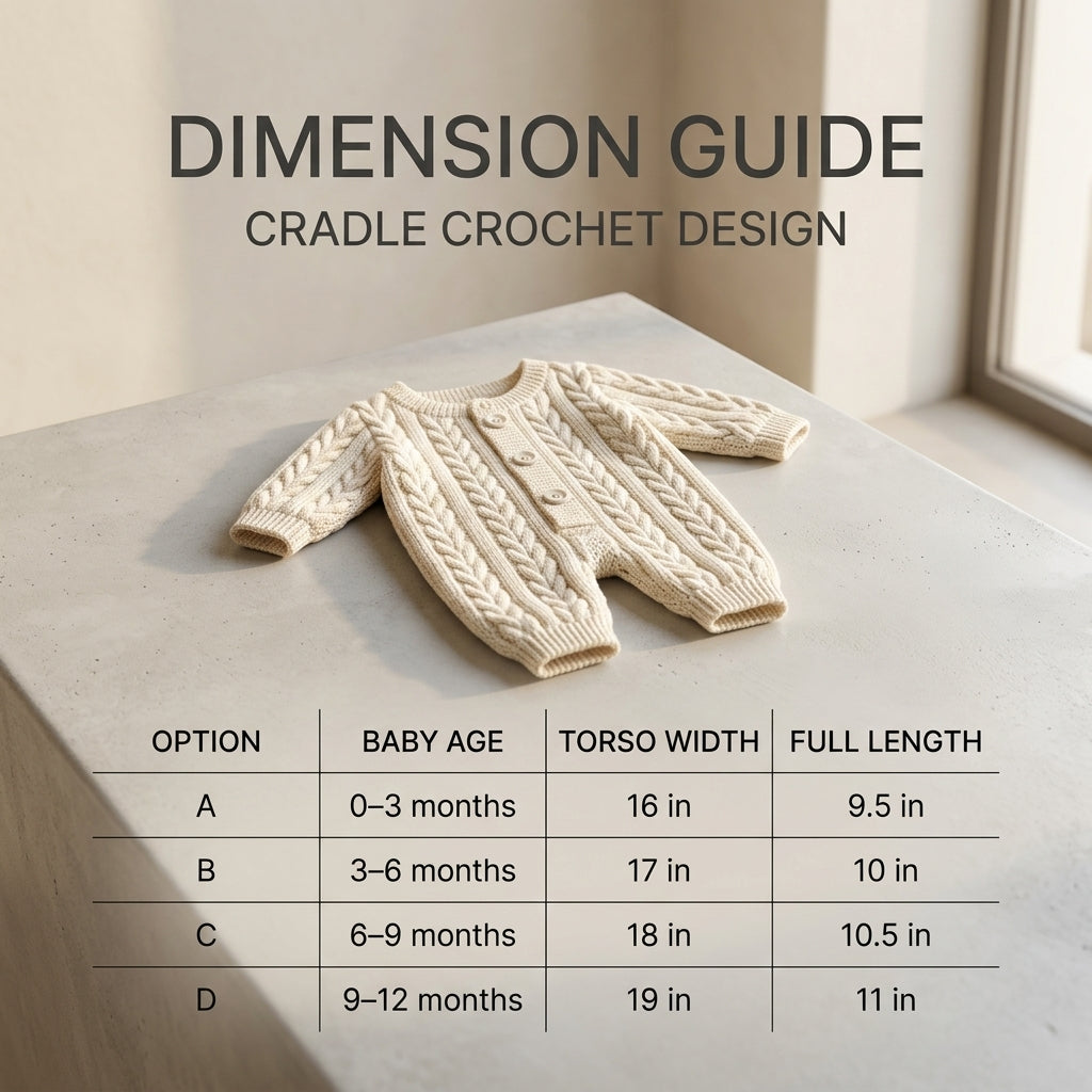 Cardigan Hooded Sweater Baby Hoodie | Crochet Pattern PDF