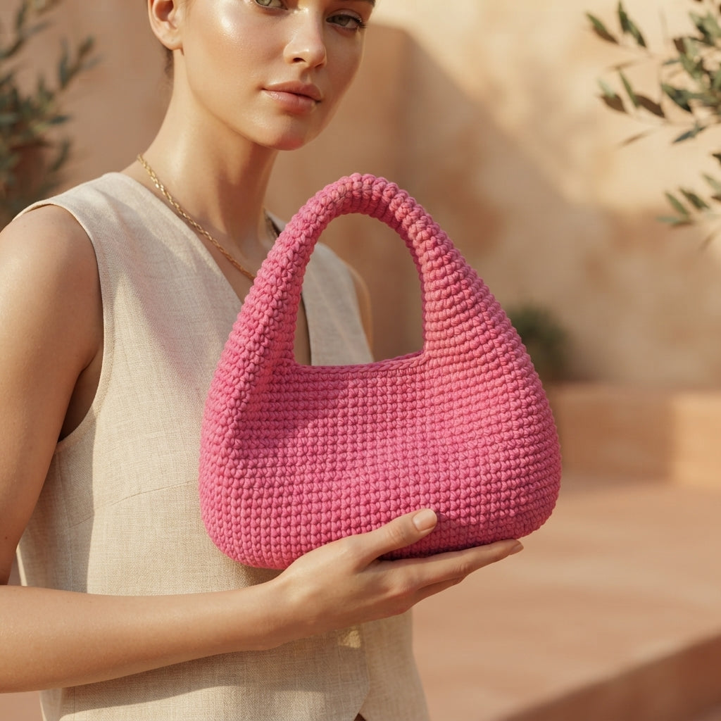 Purse Handbag Shoulder Bag | Crochet Pattern PDF