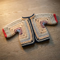 Granny Square Baby Pullover Granny Square v3 | Crochet Pattern PDF
