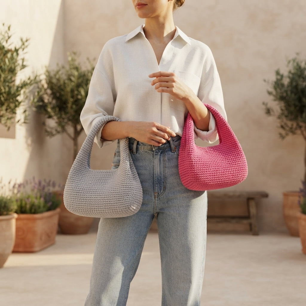 Purse Handbag Shoulder Bag | Crochet Pattern PDF